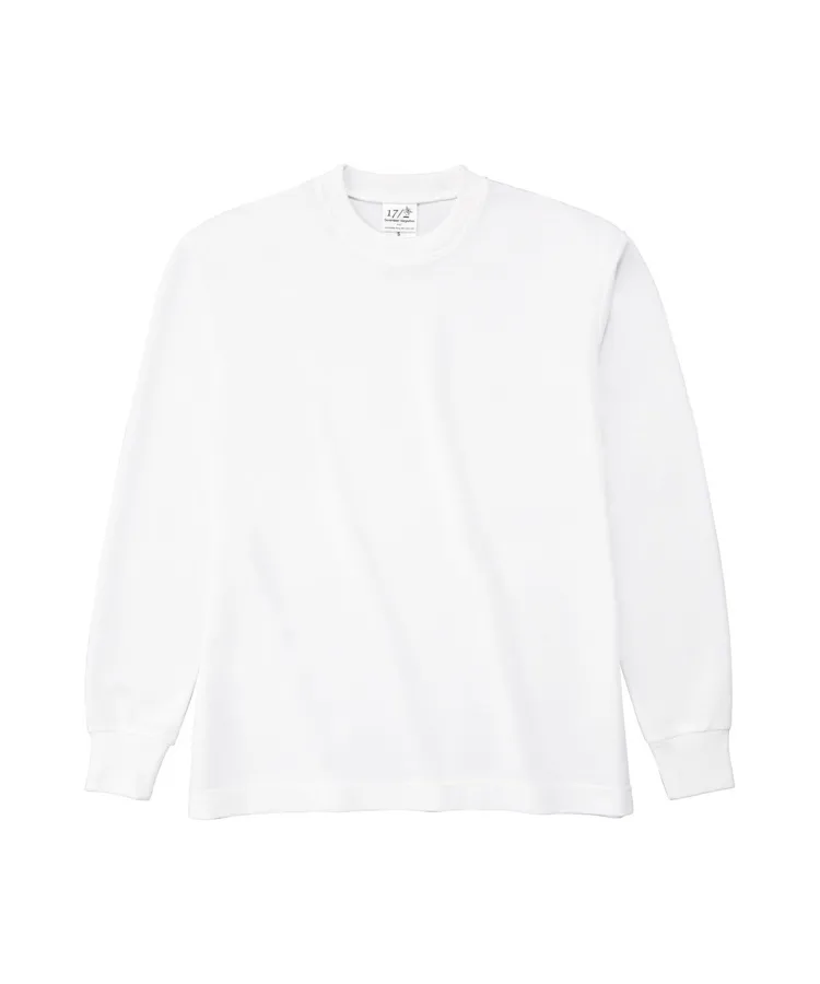 HNC-204 ハニカム長袖Tシャツ(リブ有り) の写真3