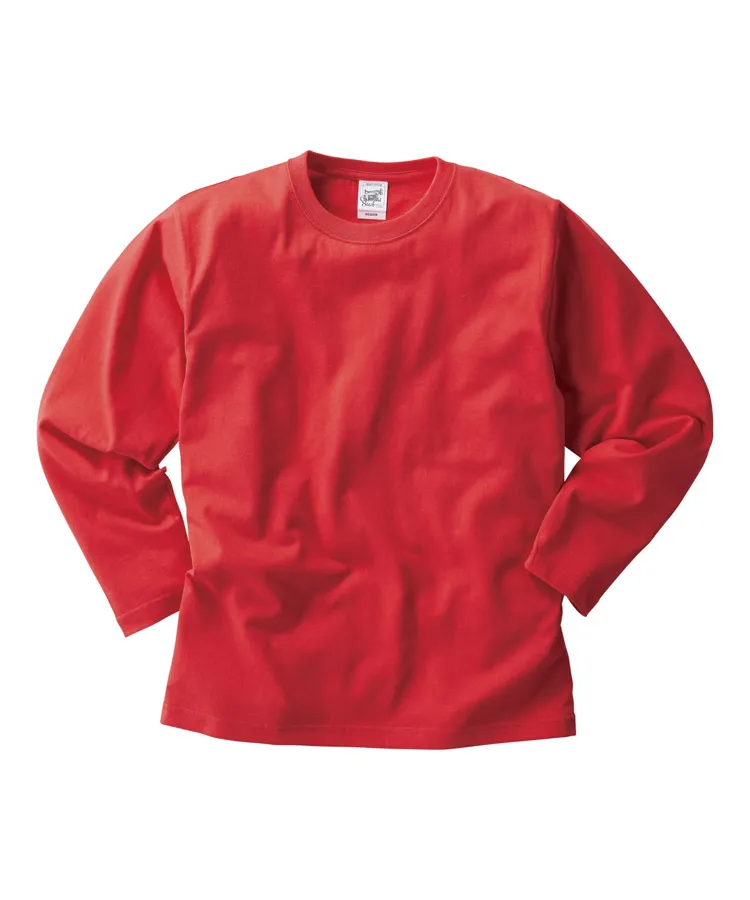 OE1210 オープンエンドマックスウェイトロングスリーブTシャツ(リブ無し)