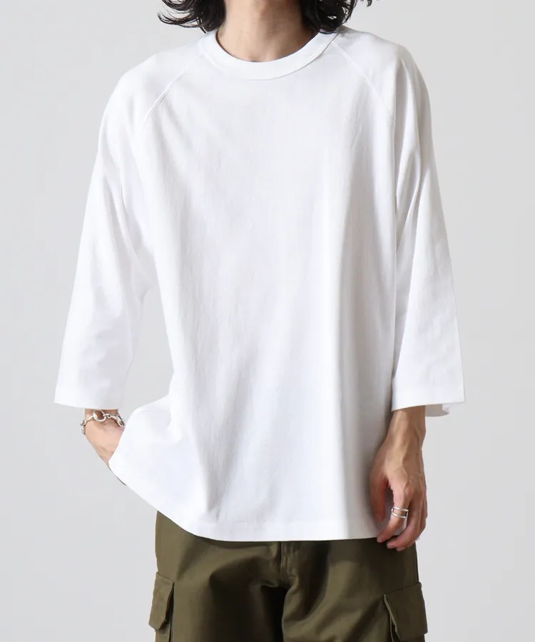 OE1250 オープンエンドリラックスフィットラグランTシャツ