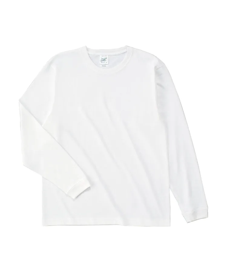 RL1216 オープンエンドマックスウェイトロングスリーブTシャツ(リブ有り)