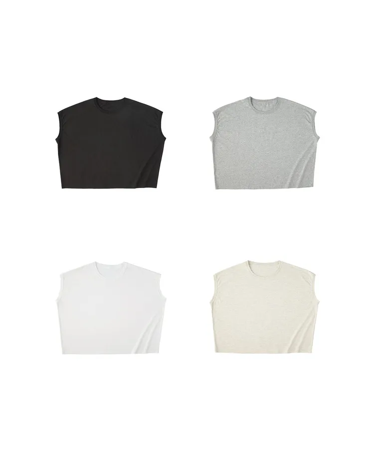 WNS-807 スリーブレスワイドTシャツ の写真2
